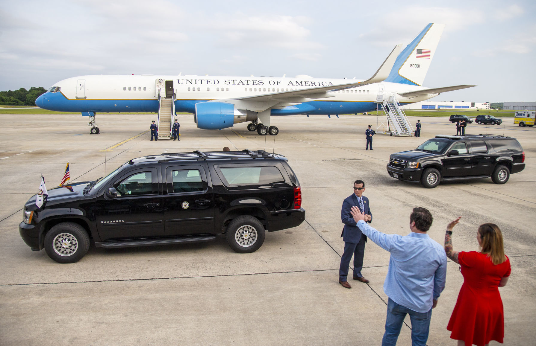Vice President Pence visits Greensboro